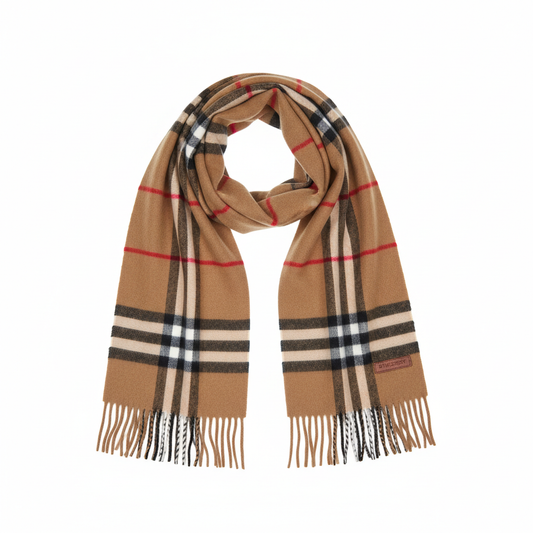 Burberry Classic Check Cashmere Scarf