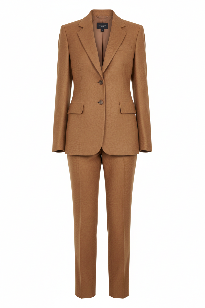 Camel Wool Suit