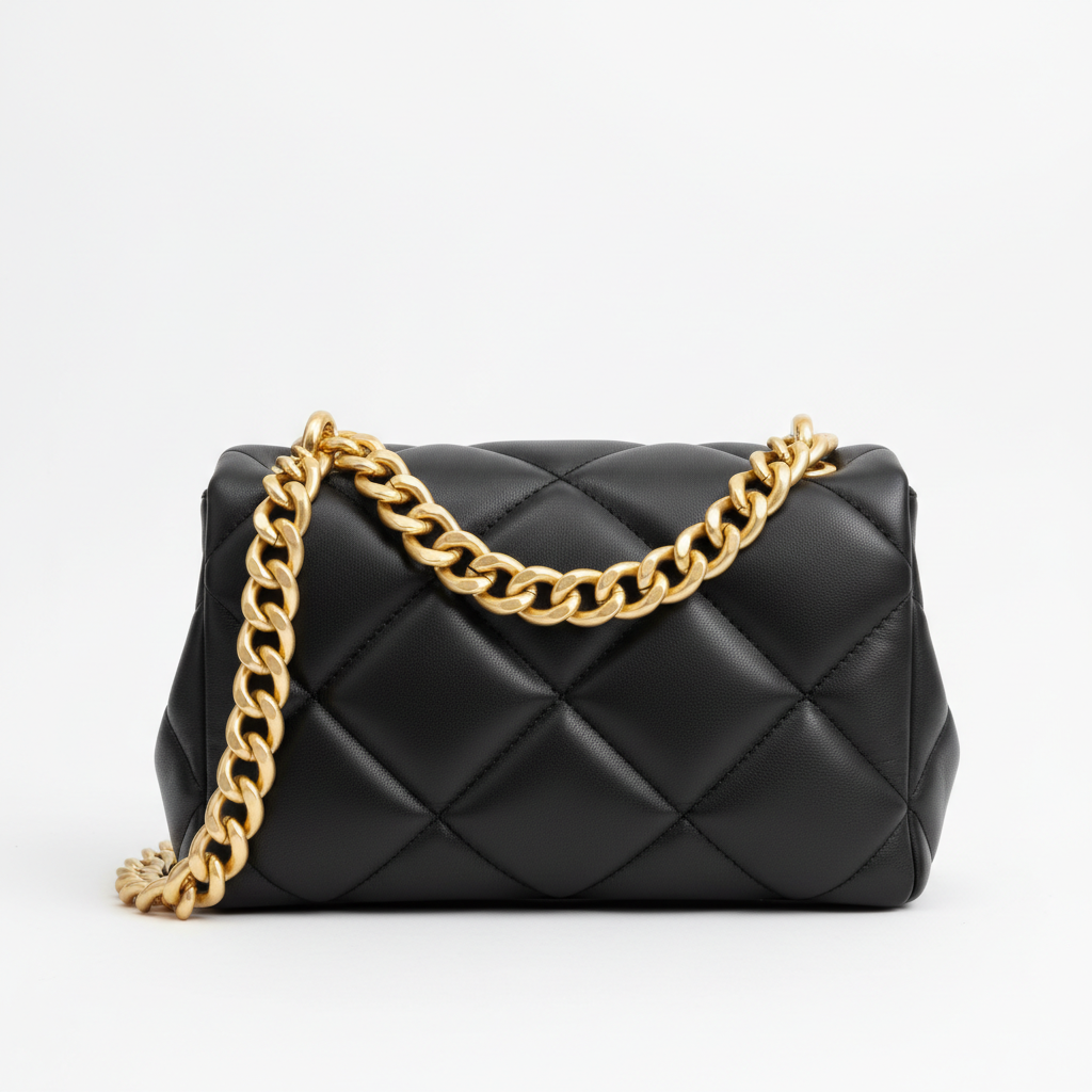 Gold Chain Shoulder Bag