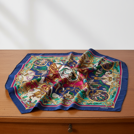 Hermès Silk Twill Scarf 90