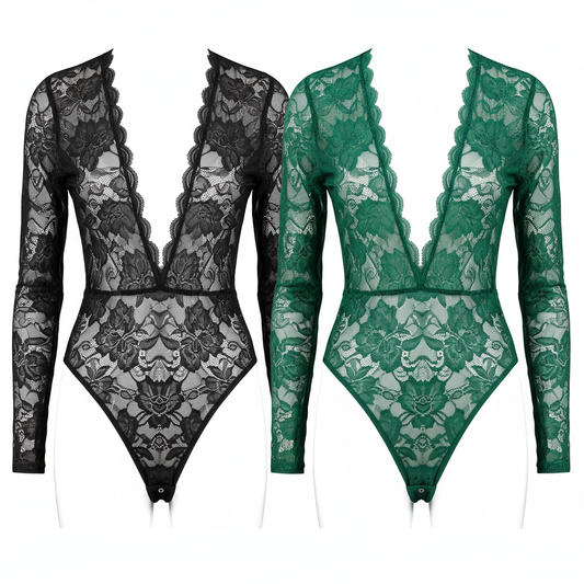 Sheer Lace Bodysuit