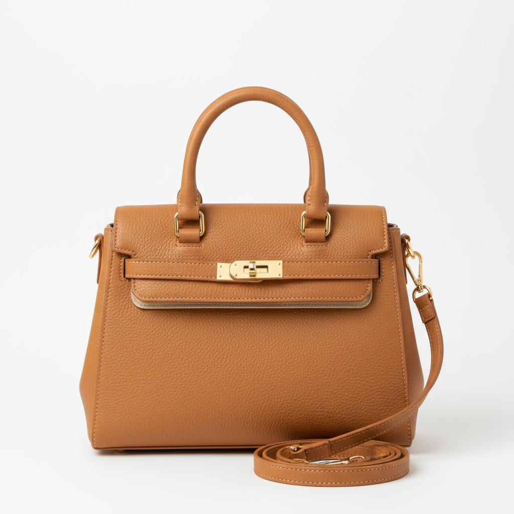 Tan Leather Satchel