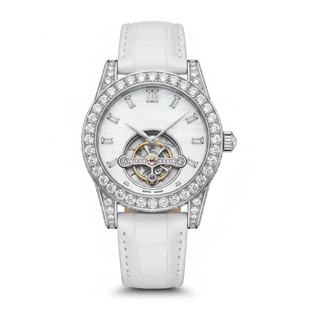 Tourbillon Diamond Watch
